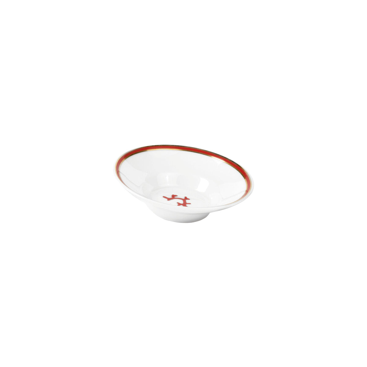 Raynaud Cristobal Red Saucer, 4 in