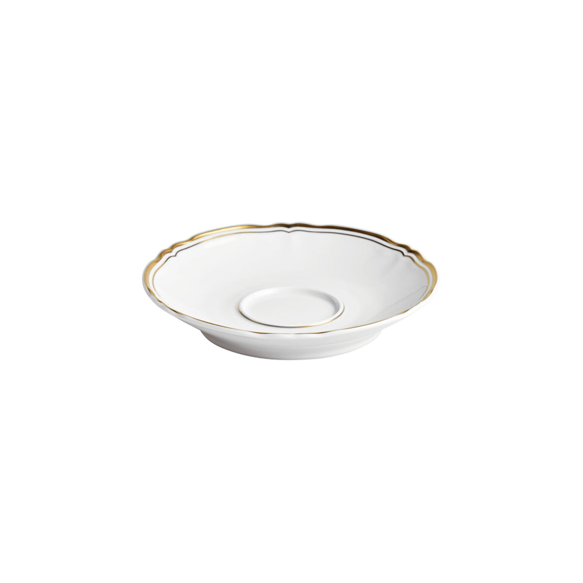 Raynaud Mazurka Gold Tea Saucer, 6 1/4 in, view 2