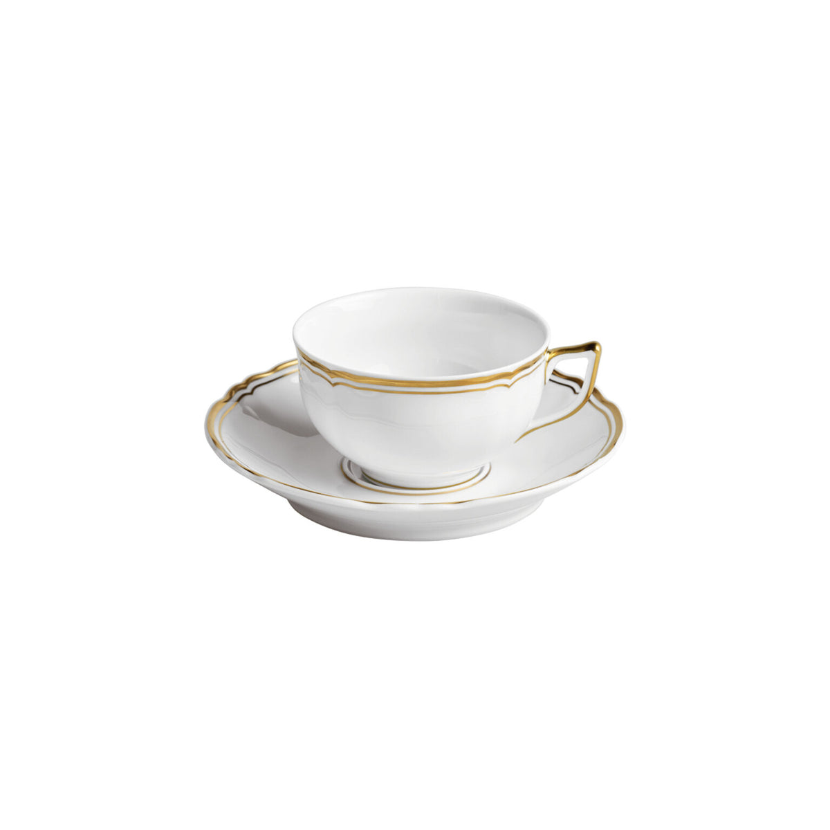 Raynaud Mazurka Gold Tea Saucer, 6 1/4 in, view 3