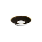 Raynaud Mazurka Gold with black background Tea Saucer, 6 1/4 in, view 2