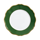 Raynaud Mazurka Gold with green background Dinner Plate, 10 3/4 in