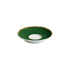 Raynaud Mazurka Gold with green background Tea Saucer, 6 1/4 in, view 2