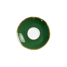 Raynaud Mazurka Gold with green background Tea Saucer, 6 1/4 in