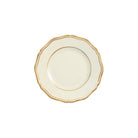 Raynaud Mazurka Gold with ivory background Bread and Butter Plate, 6 1/4 in