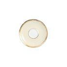 Raynaud Mazurka Gold with ivory background Coffee Saucer, 5 in