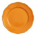Raynaud Mazurka Gold with orange background Buffet Plate, 12 1/4 in