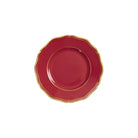 Raynaud Mazurka Gold with red background Bread and Butter Plate, 6 1/4 in