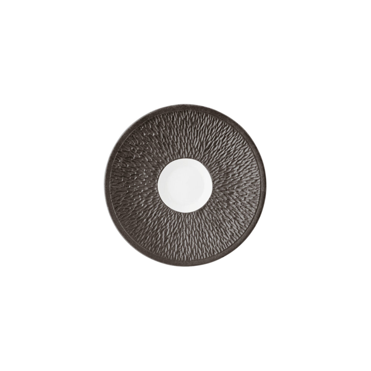 Raynaud Mineral Irise Black Espresso Saucer, 5 in