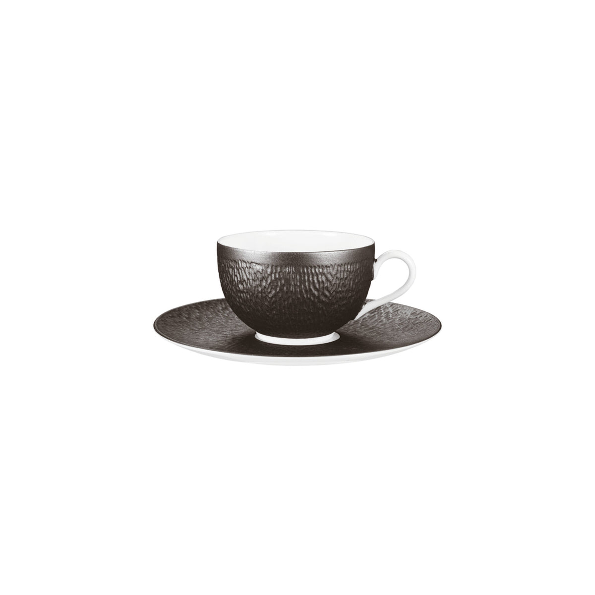 Raynaud Mineral Irise Black Tea Saucer, 7 in, view 2