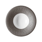 Raynaud Mineral Irise Dark Gray Soup Plate, 9 In, 6 oz