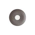 Raynaud Mineral Irise Dark Gray Tea Saucer, 7 in