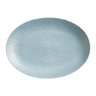 Raynaud Mineral Irise Sky Blue Platter, 14 1/4 in x 10 1/4 in