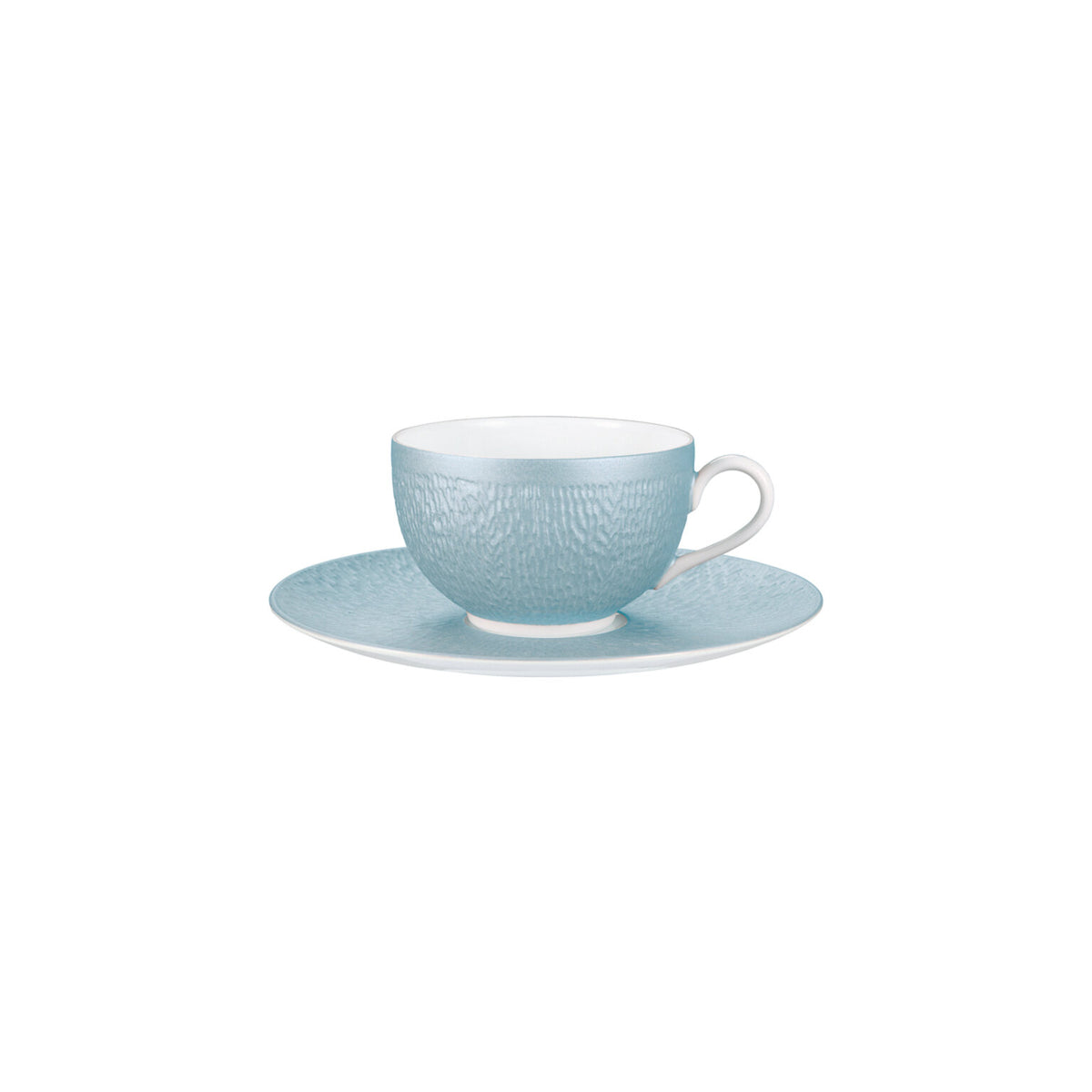 Raynaud Mineral Irise Sky Blue Tea Saucer, 7 in, view 2