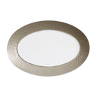 Raynaud Mineral Irise Warm Gray Platter, 11 3/4 in x 7 3/4 in