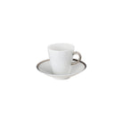 Raynaud Mineral Platinum Coffee Cup, 2 3/4 In, 4 1/2 oz