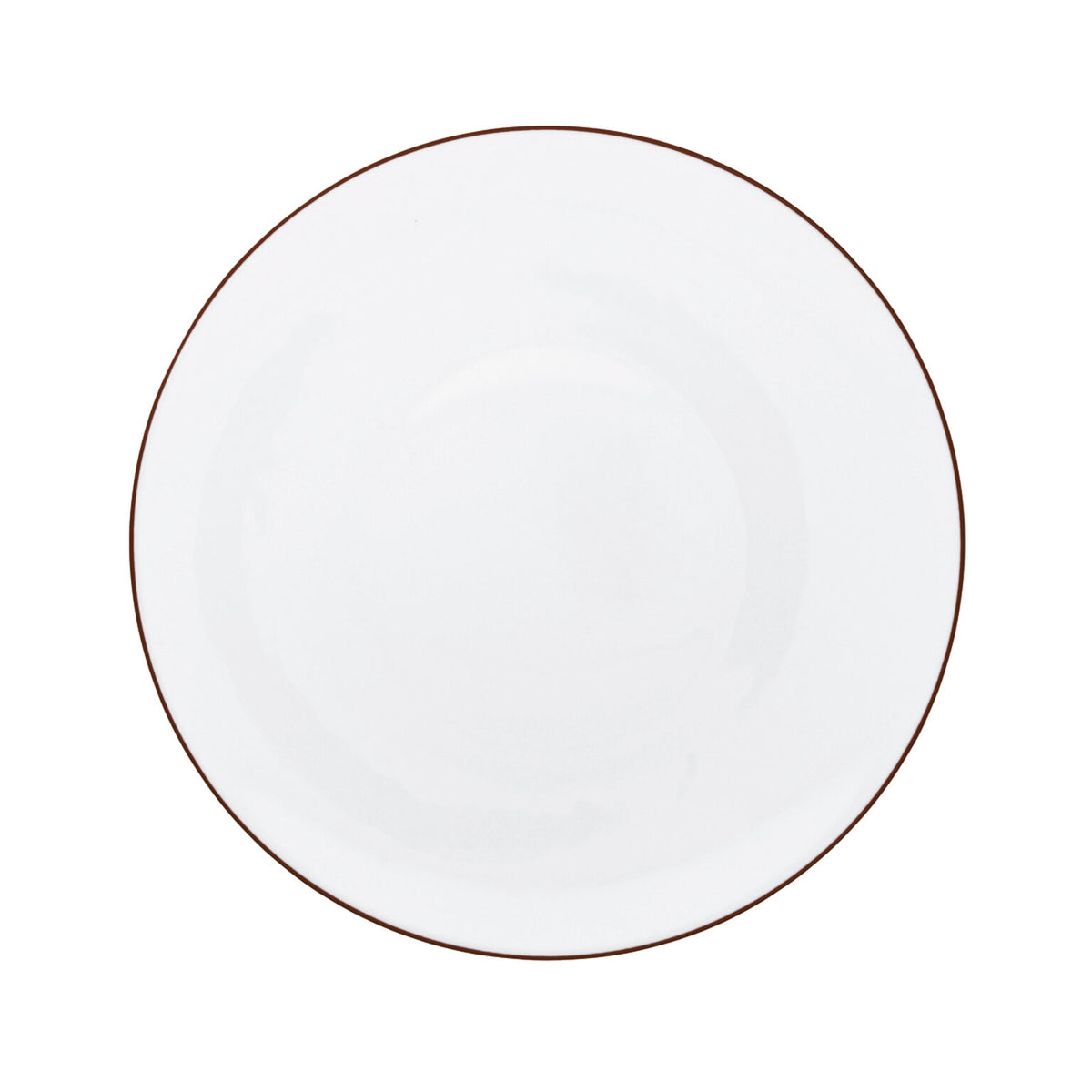 Raynaud Monceau Mahogany Brown Dinner Plate, 10 3/4 in