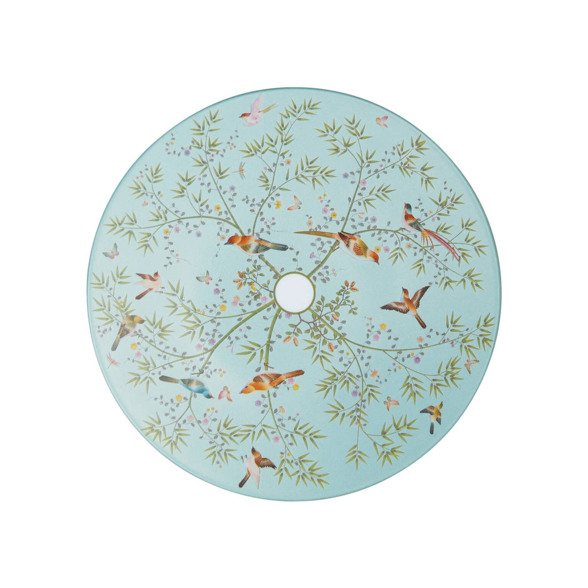 Raynaud Paradis Turquoise Dessert Plate, 8 3/4 in – Motif 1