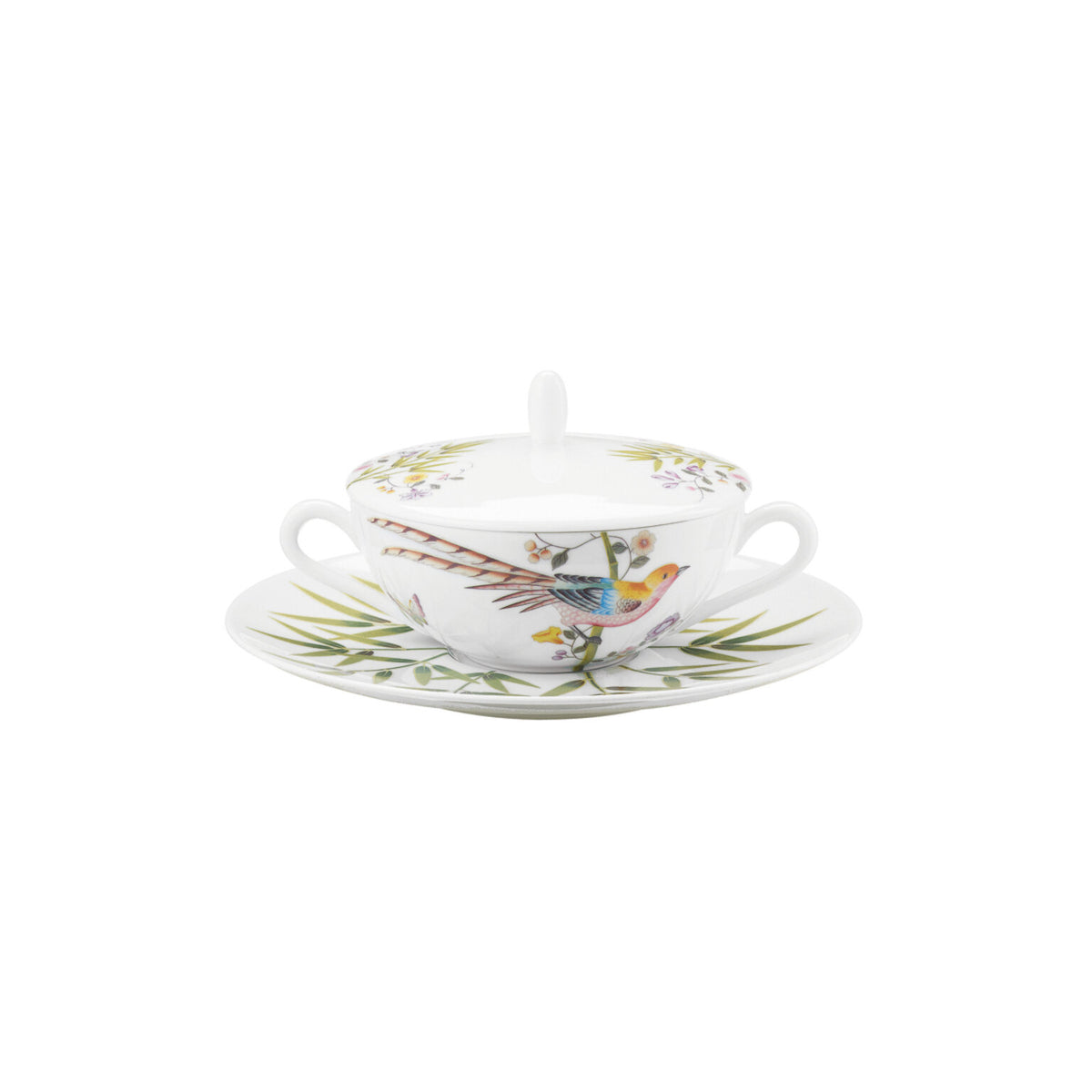 Raynaud Paradis White Lid, 4 3/4 in, view 4