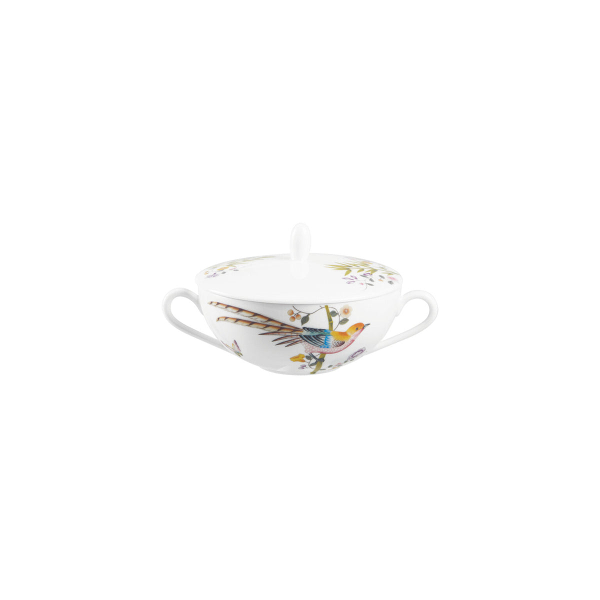 Raynaud Paradis White Soup Cup, 4 3/4 In, 6 3/4 oz, view 2