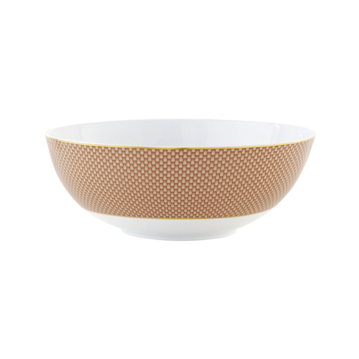 Raynaud Tresor Beige Salad Bowl, 10 1/4 In, 67 3/4 oz