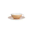 Raynaud Tresor Beige Tea Cup and Saucer Set, 4 1/2 In, 7 1/2 oz