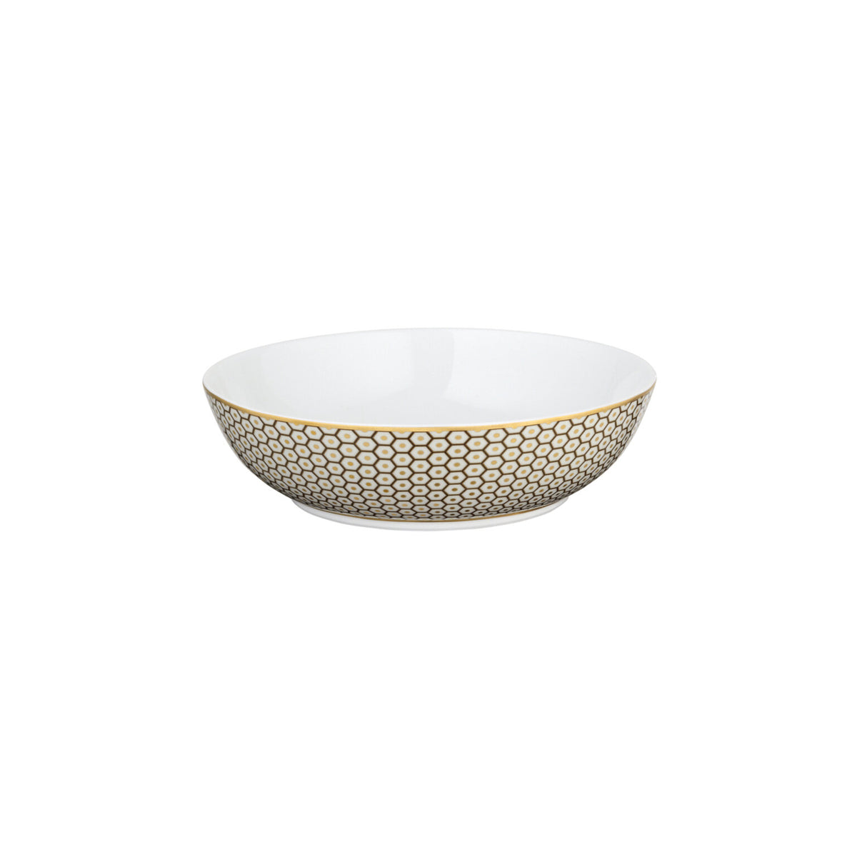 Raynaud Tresor Brown Breakfast Plate Deep, 6 3/4 In, 11 3/4 oz