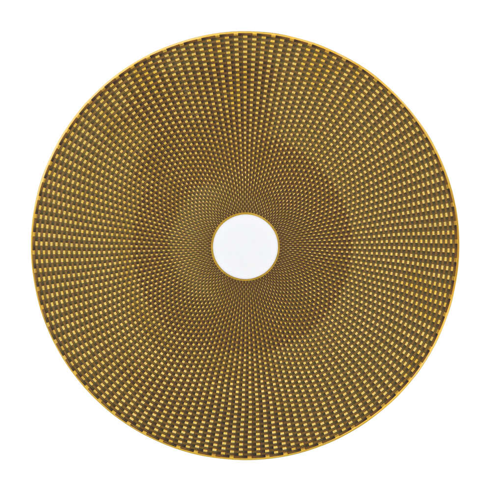 Raynaud Tresor Brown Buffet Plate, 12 1/2 in