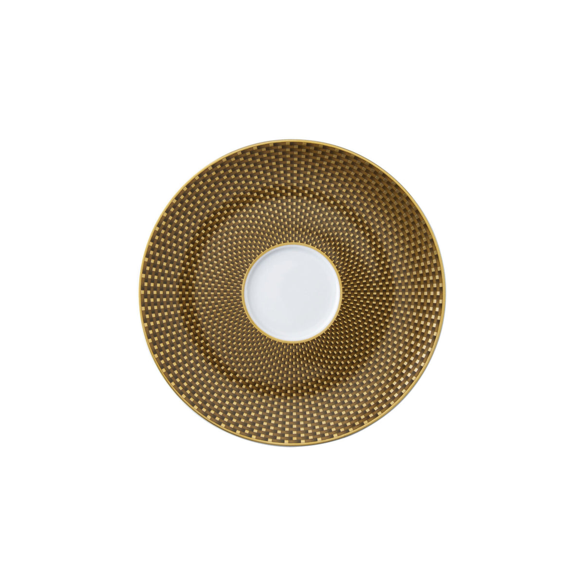 Raynaud Tresor Brown Tea Saucer