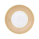 Raynaud Tresor Orange Soup Plate, 10 3/4 In, 47 1/4 oz