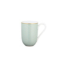Raynaud Tresor Turquoise Mug, 3 1/4 In, 10 1/4 oz