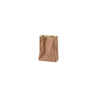 Rosenthal Bag Vase, Light Brown, 4 in