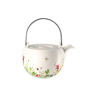 Rosenthal Brillance Bone China Fleurs Sauvages Combi Pot, Metal Handle, view 3
