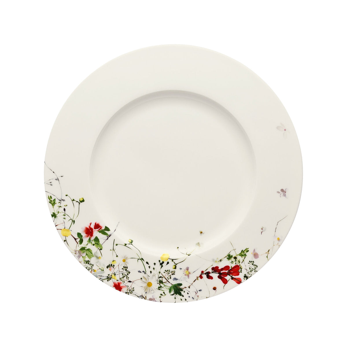 Rosenthal Brillance Bone China Fleurs Sauvages Dinner Plate, 11 in