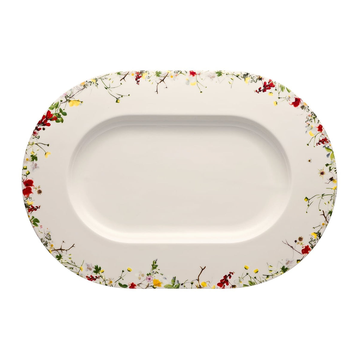 Rosenthal Brillance Bone China Fleurs Sauvages Platter, 16 1/4 in