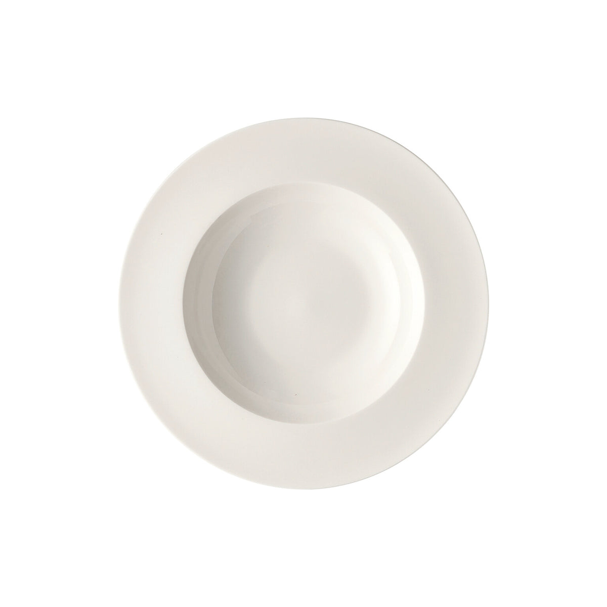 Rosenthal Brillance Bone China White Rim Soup, 9 in