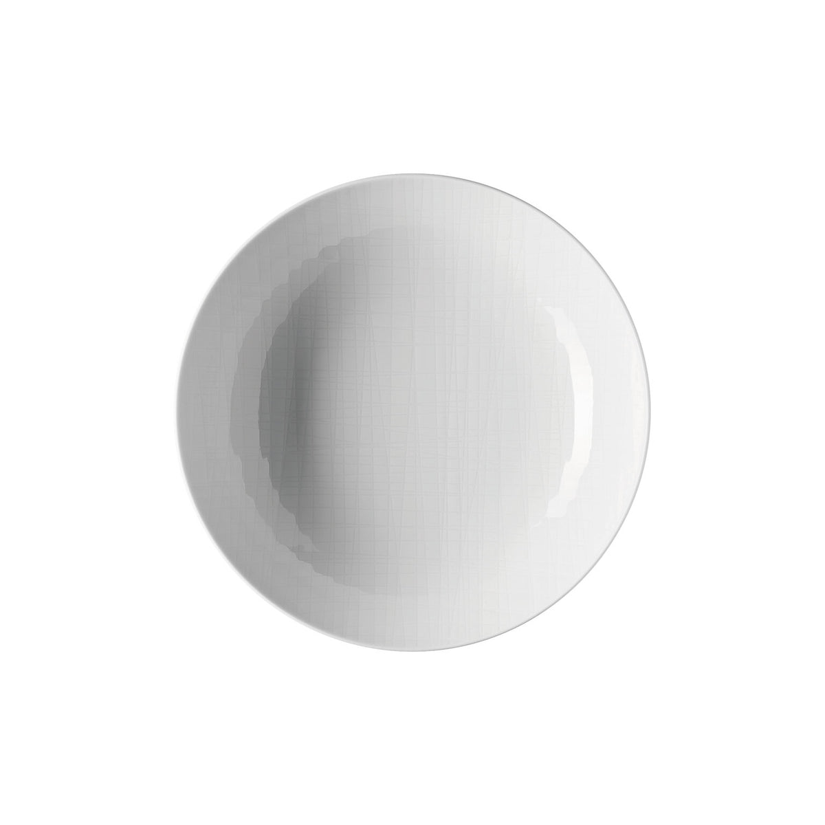Rosenthal Mesh White Plate Deep, 8 1/4 in