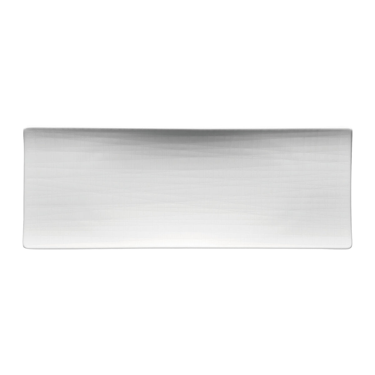 Rosenthal Mesh White Platter, 13 1/2 in, Rectangular