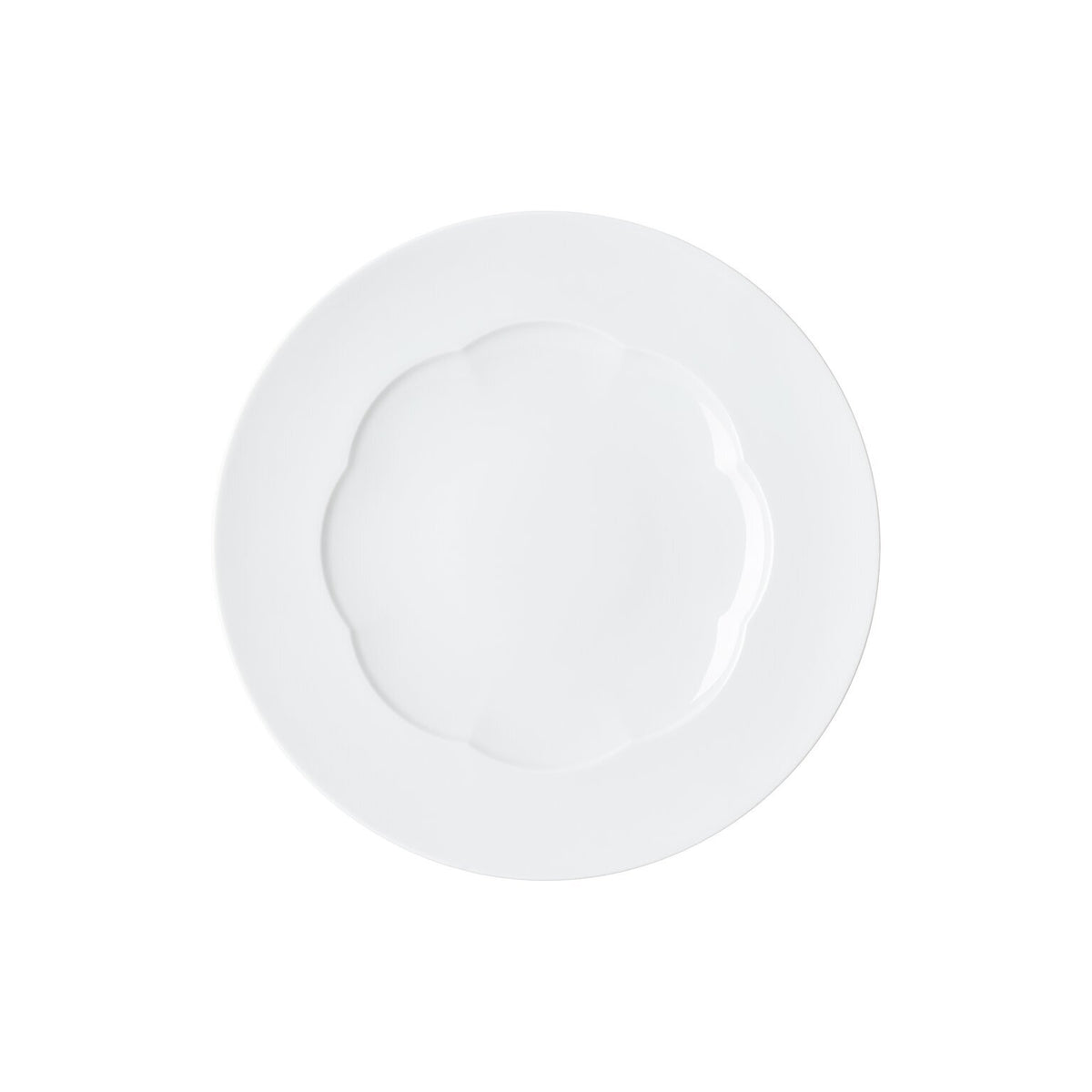 Rosenthal Sonetto Bianco Salad Plate, 9 in, Shiny
