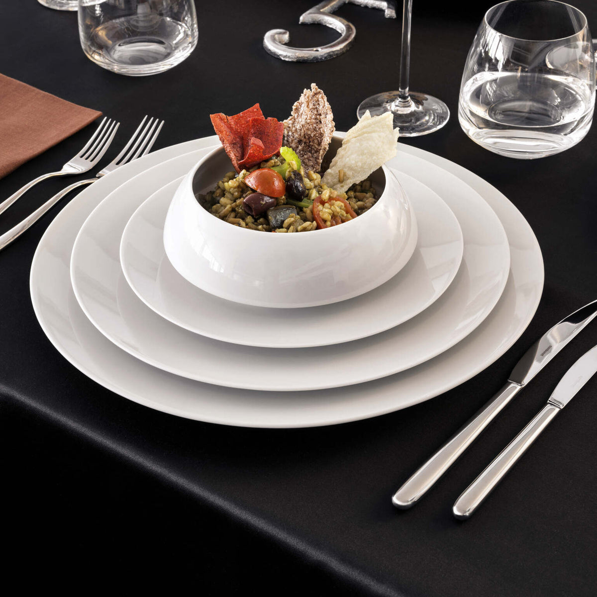 Rosenthal TAC 02 White Bowl, 6 1/2 in, view 2