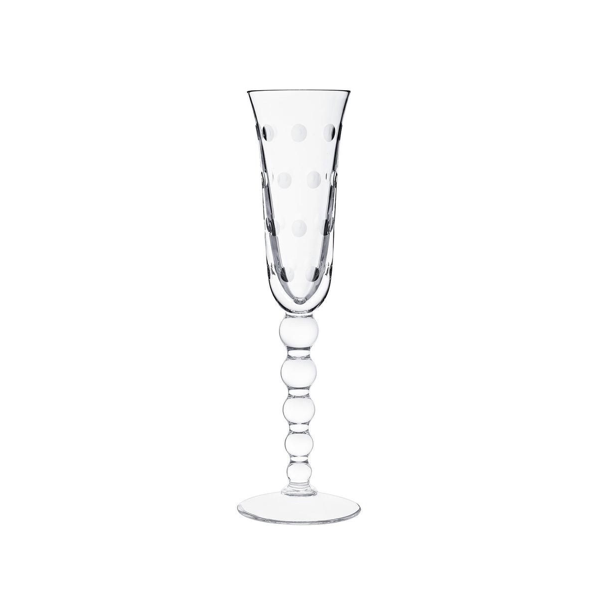 Saint-Louis Bubbles Champagne Flute in Clear