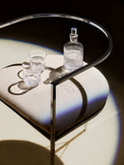 Saint-Louis Cadence Cylindrical Tumbler in a styled lifestyle setting