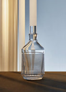 Saint-Louis Cadence Round Decanter in a styled lifestyle setting