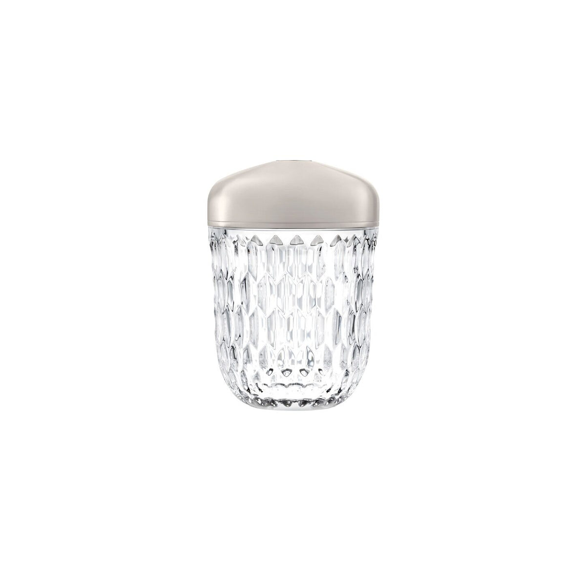 Saint-Louis Folia Mini Portable Lamp in Silver