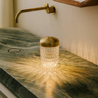Saint-Louis Folia Mini Portable Lamp in a styled lifestyle setting