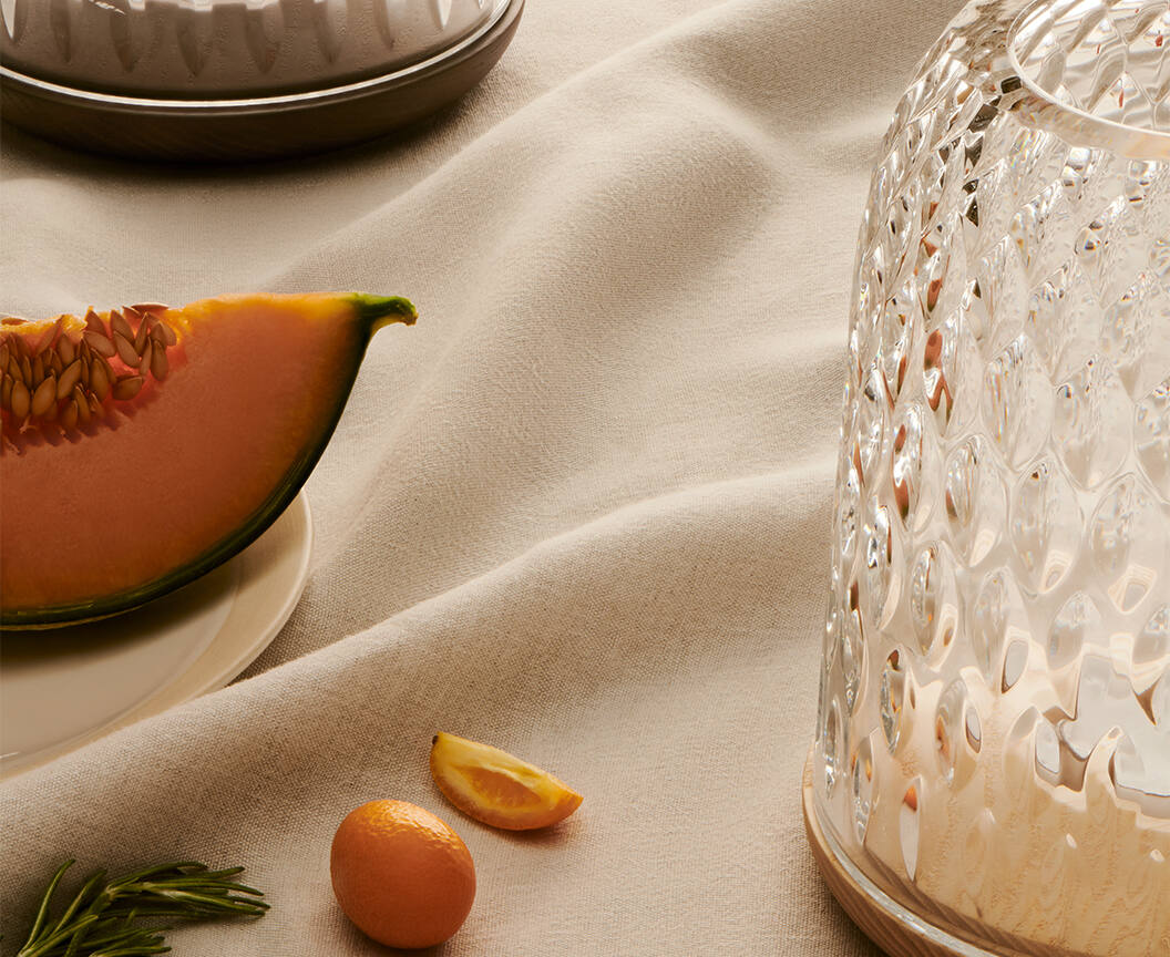 Saint-Louis Folia Photophore in a styled lifestyle setting
