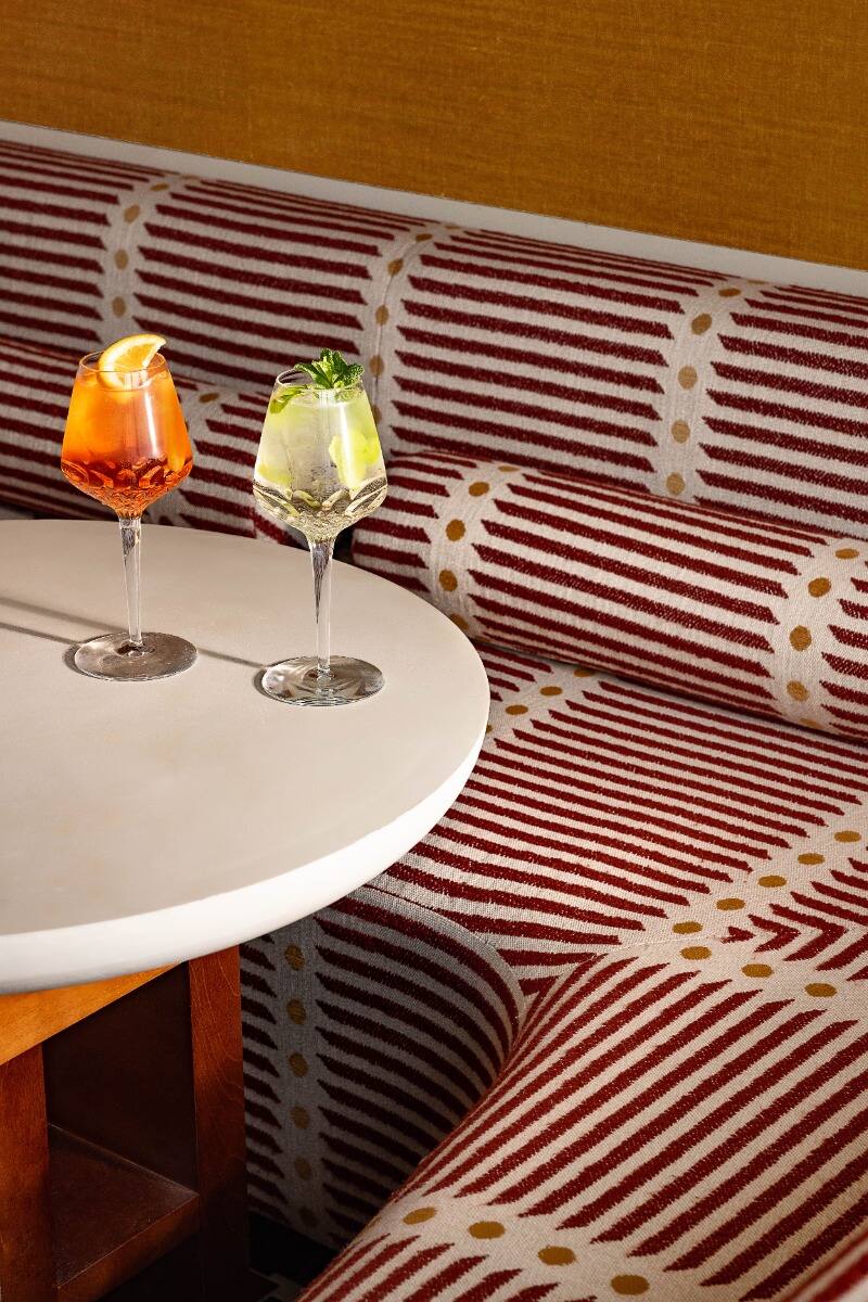 Saint-Louis Folia Wine Glass #4 in a styled lifestyle setting
