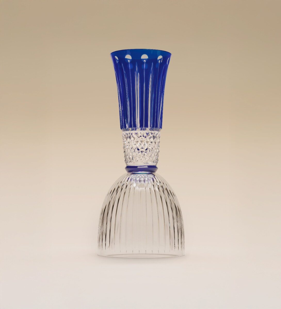 Saint-Louis Les Endiablés Tommy Flute in a styled lifestyle setting