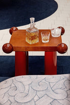 Saint-Louis Manhattan Square Decanter in a styled lifestyle setting
