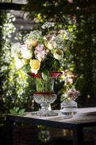 Saint-Louis Matrice Vase in a styled lifestyle setting
