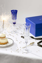 Saint-Louis Tommy Champagne Flute in a styled lifestyle setting